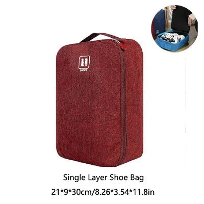 Travel Shoe Organizer Bag - LuxeCarry