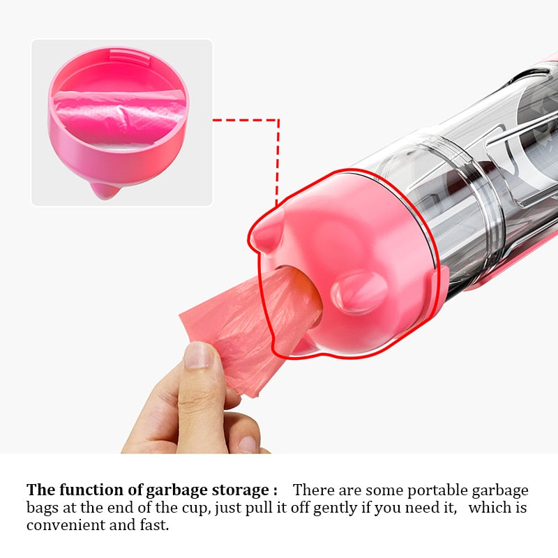 4 In 1 Pet Bottle - Pawsitive Essentials