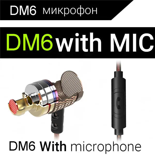 Heavy Bass In-Ear Earphones - SoundWave Elite
