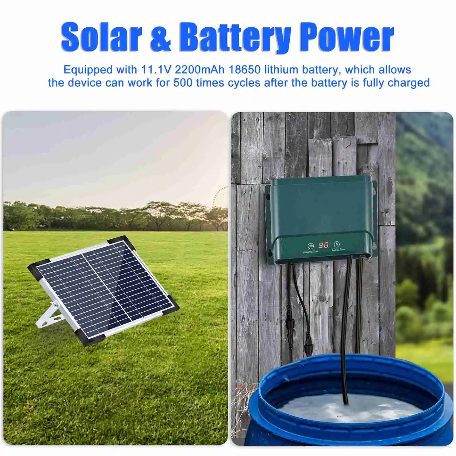 Solar Drip Irrigation System - EcoSprout Solutions