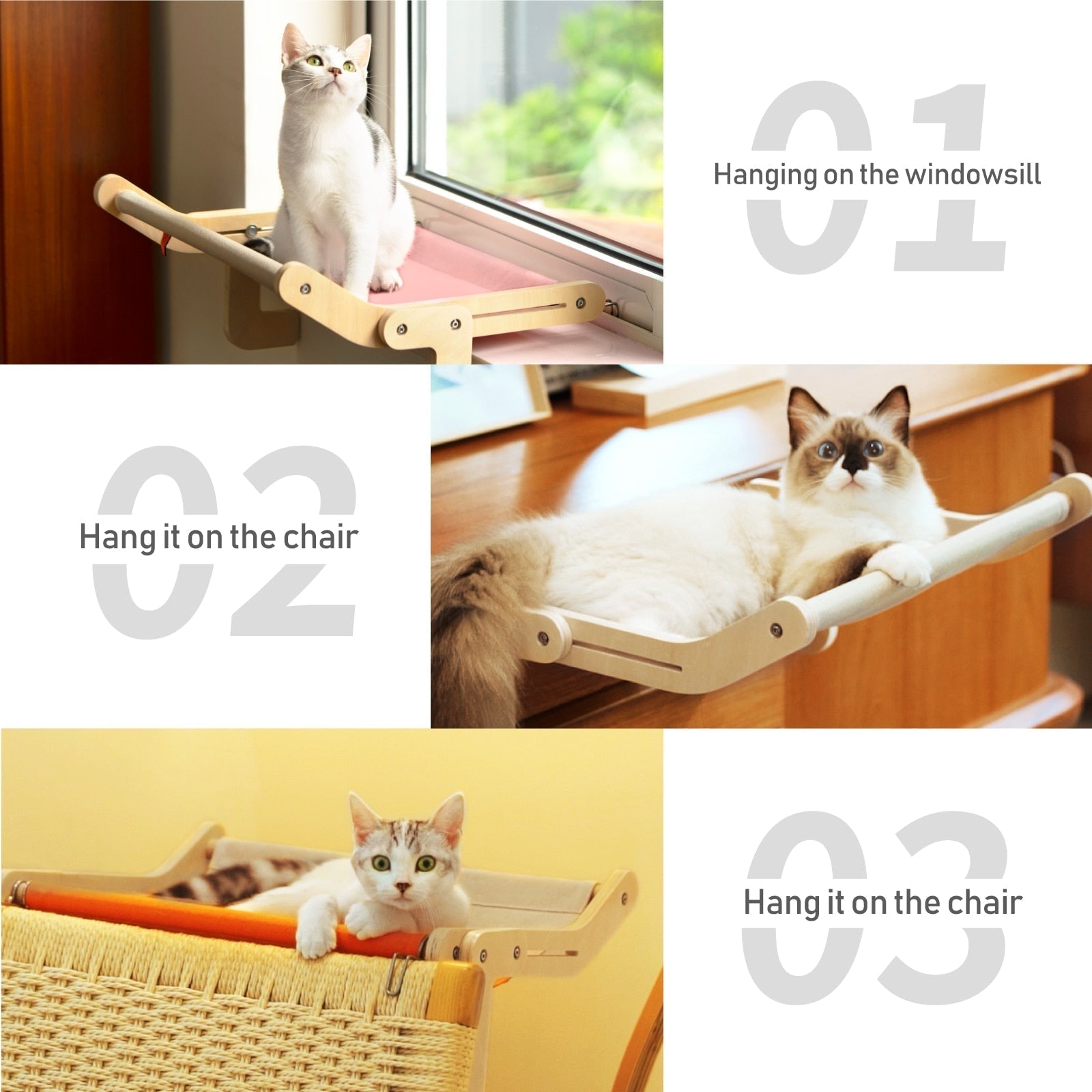 Hanging Cat Bed - CozyNest