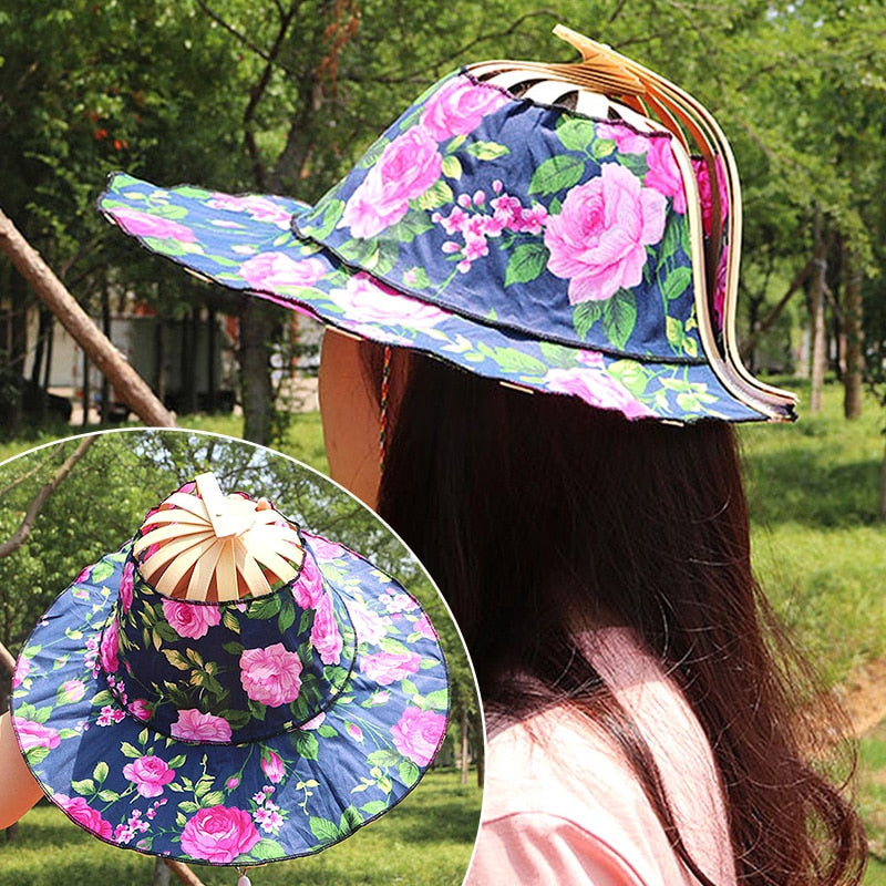 Bamboo Folding Hat - EcoChic Essentials