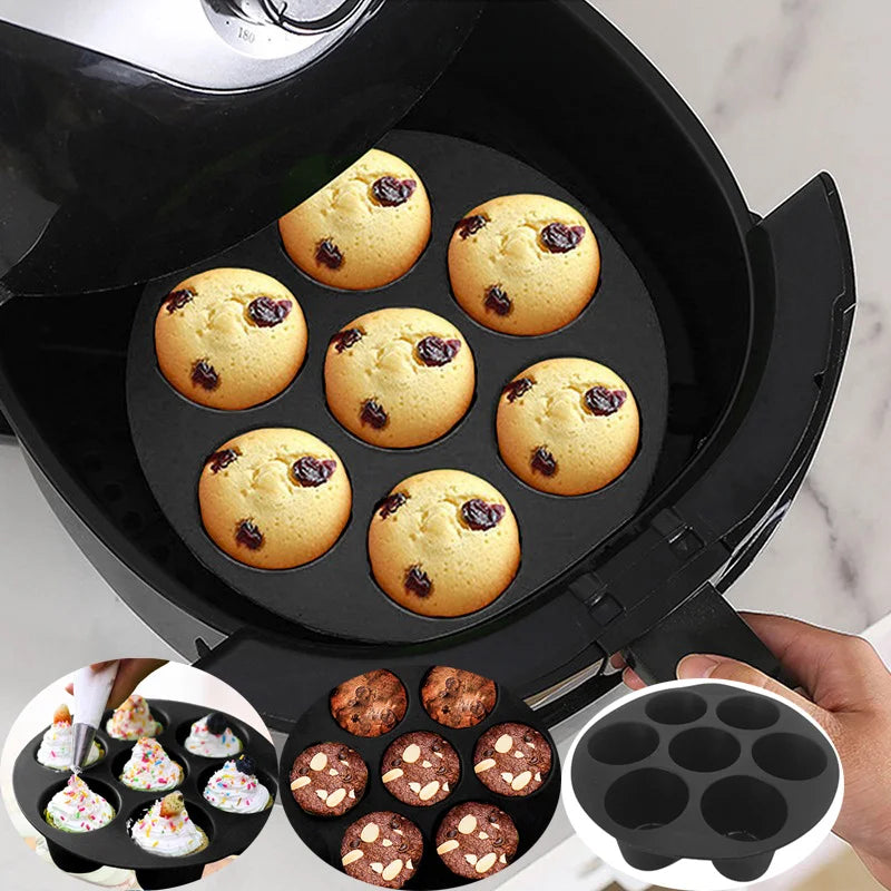 Silicone Baking Mold for Air Fryer - BakeMaster Pro