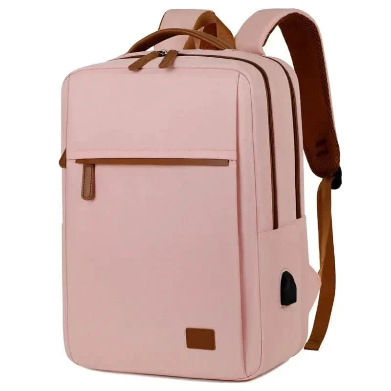 Travel Backpack with USB Port - LuxeVoyage