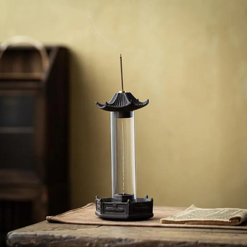 AromaSphere Incense Pavilion - Tranquil Design for Serenity