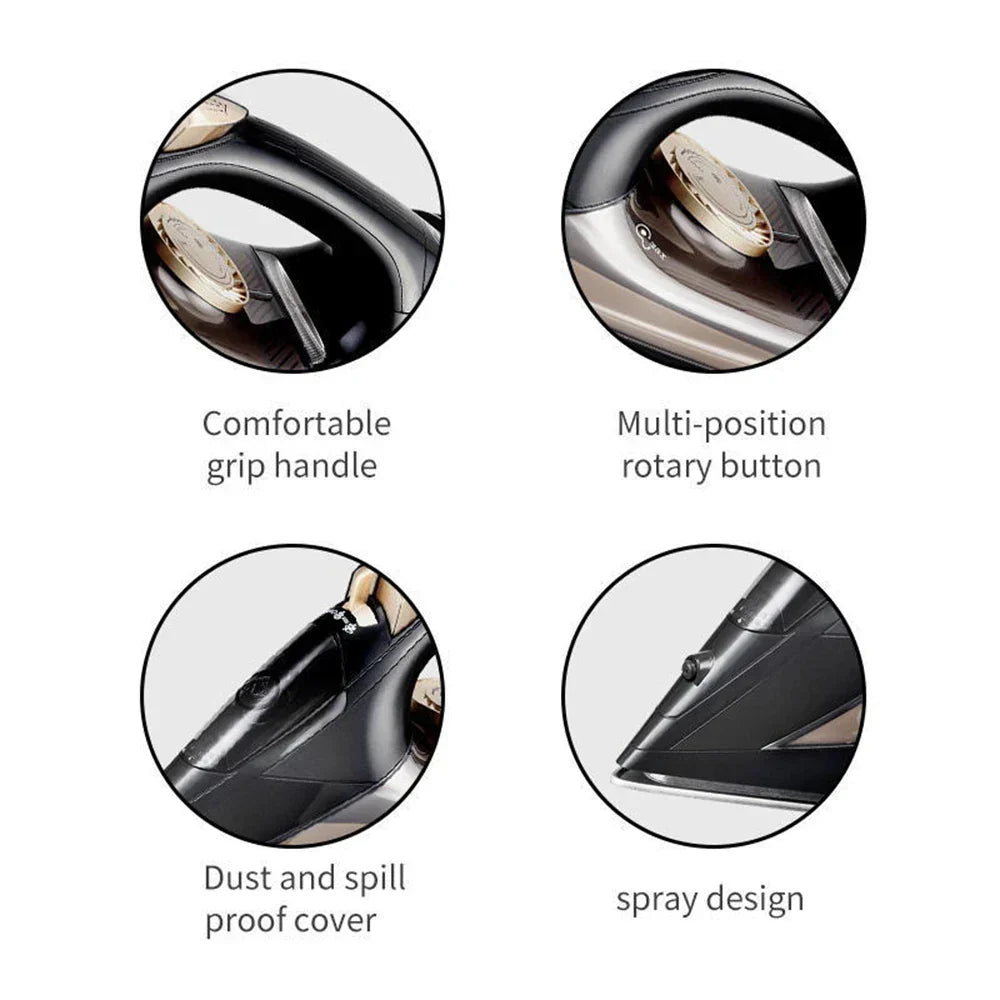 Steam Iron - LuxePress Wireless Precision Technology