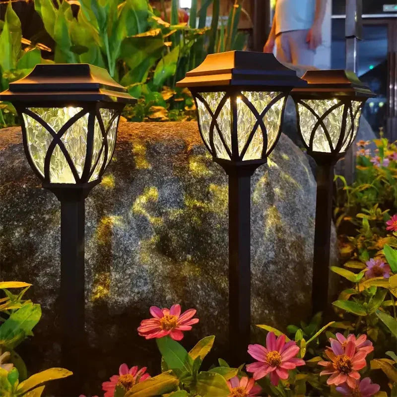 Solar Garden Lights with Ambient Glow - SolaraLux