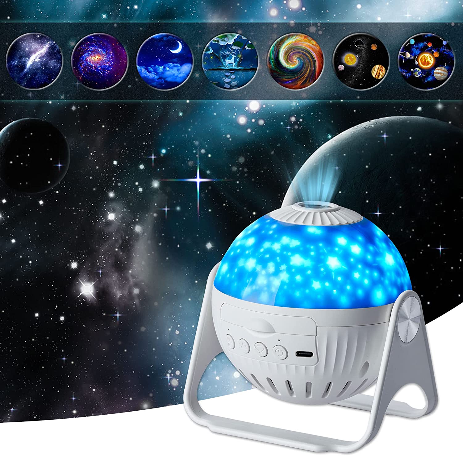 Galaxy Night Lamp - LumaGlow Dream Lighting