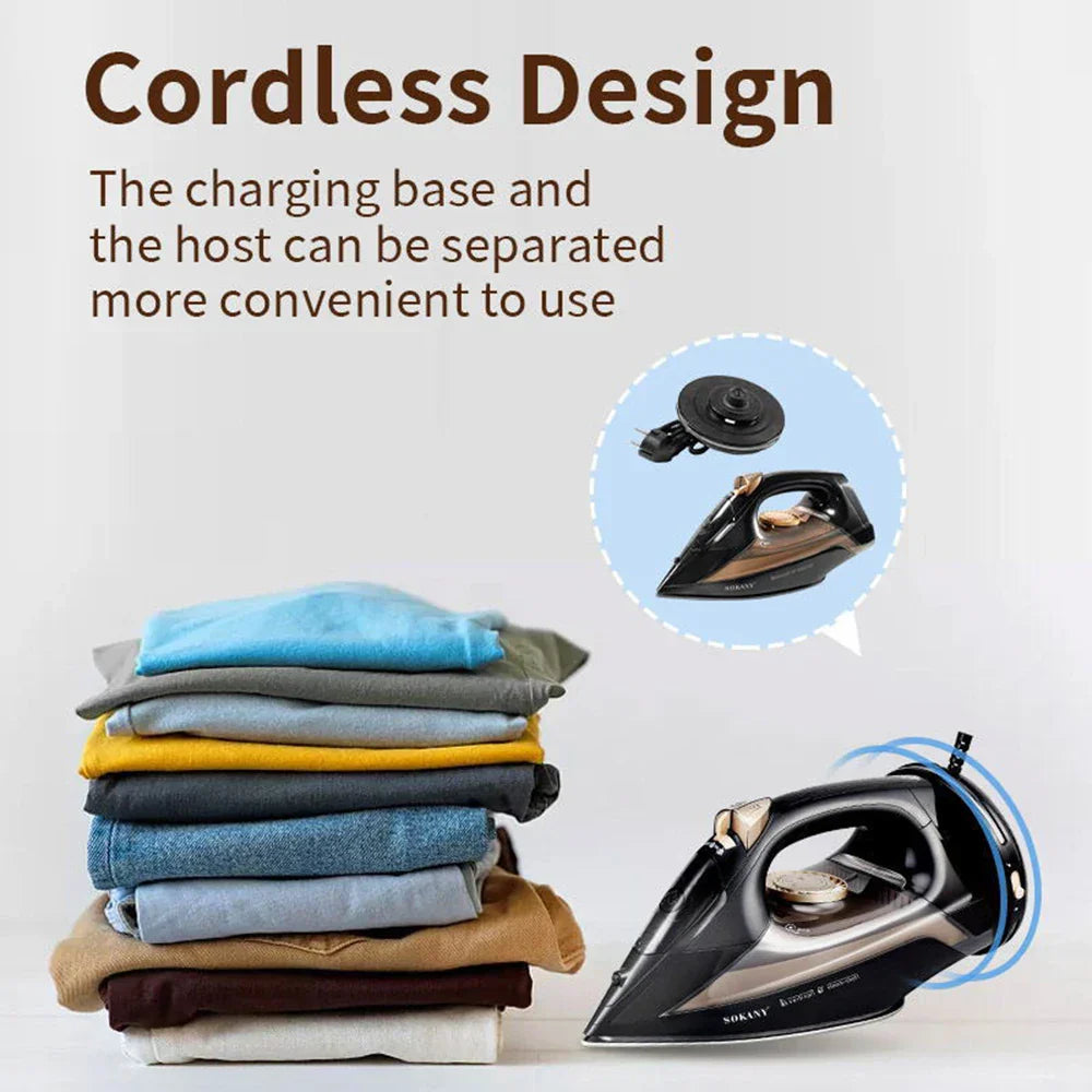 Steam Iron - LuxePress Wireless Precision Technology