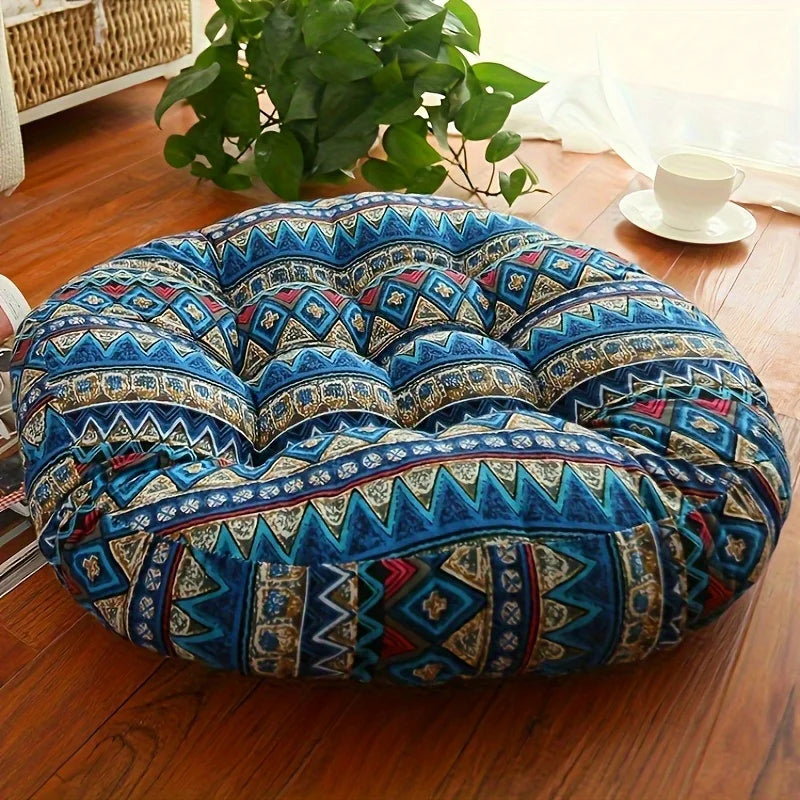 Boho Floor Cushion - LumaNest™ with Eco-Friendly Fabric