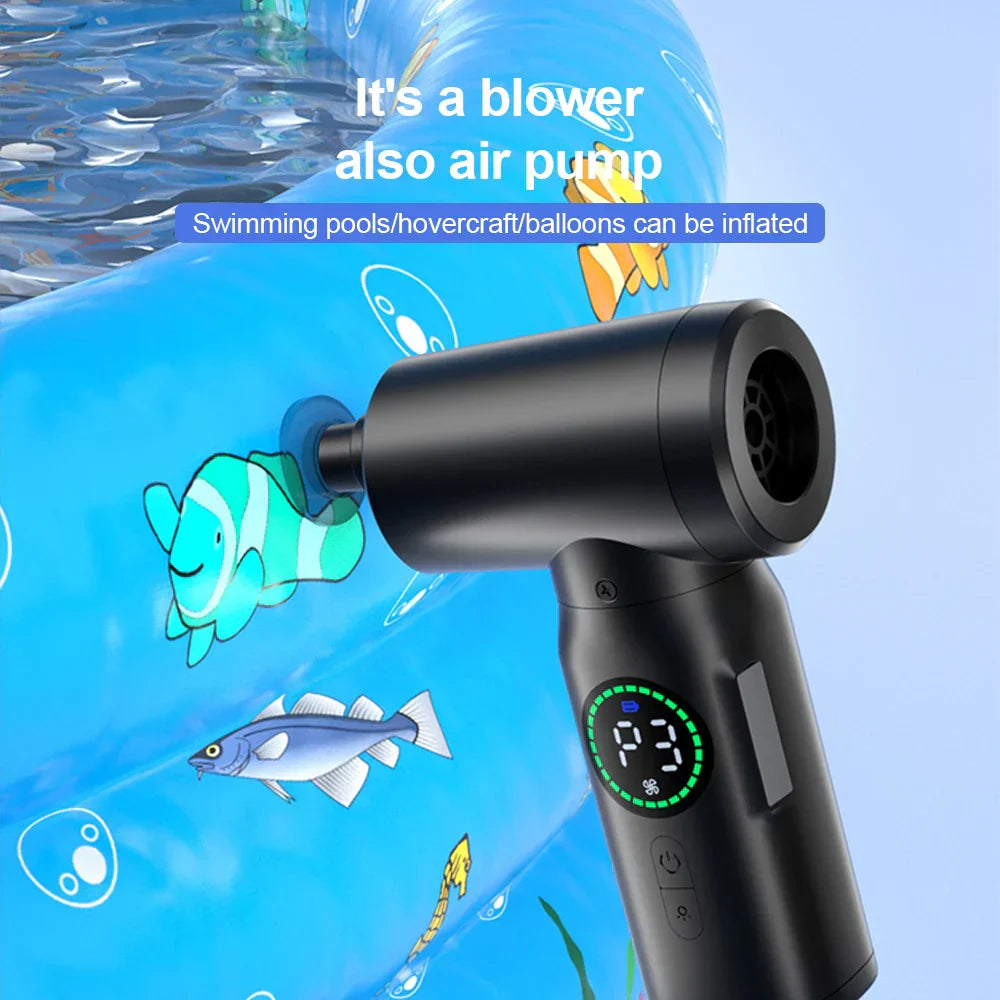 Air Dust Vacuum & Blower with LED Light - CleanTech Pro