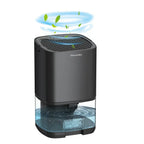 Dehumidifier with Air Filter and Night Light - PureAir Luxe