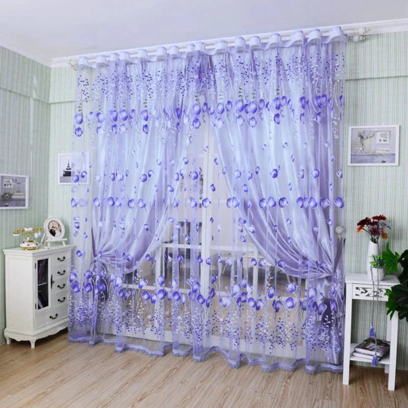 Tulle Curtains - LuxeSoft Comfort for Bedroom Elegance