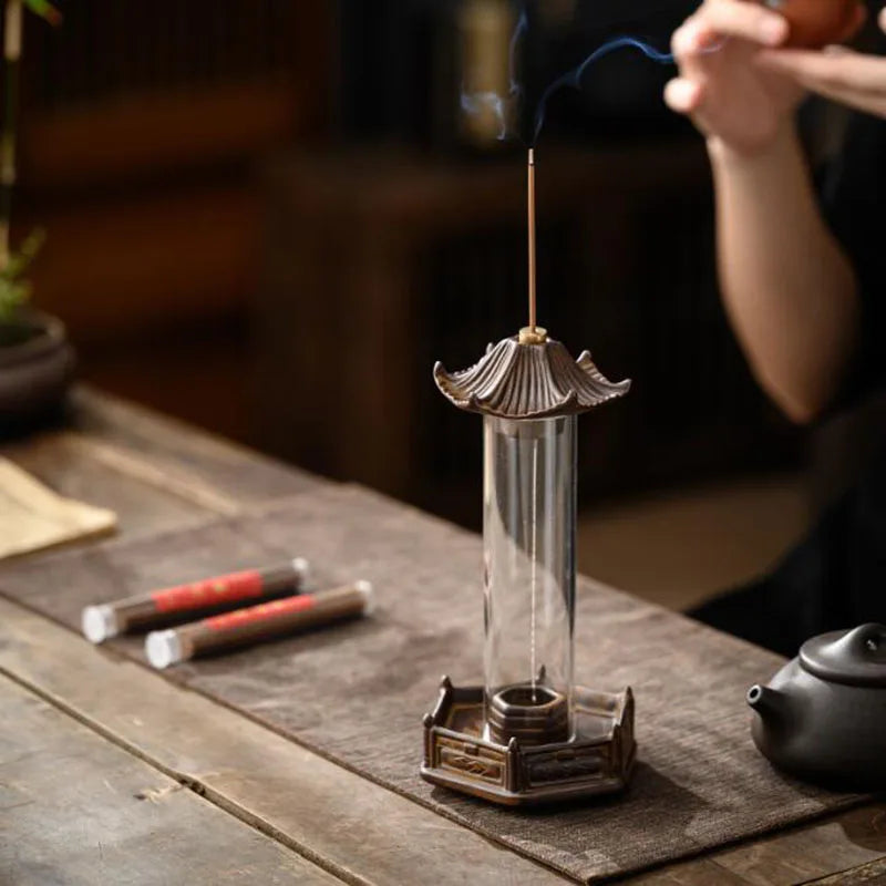 AromaSphere Incense Pavilion - Tranquil Design for Serenity