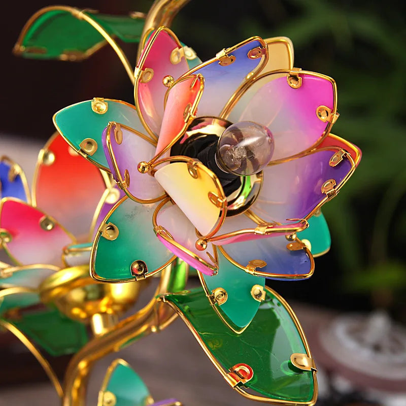 Lotus Lamp - Luminara Designs with Adjustable Brightness