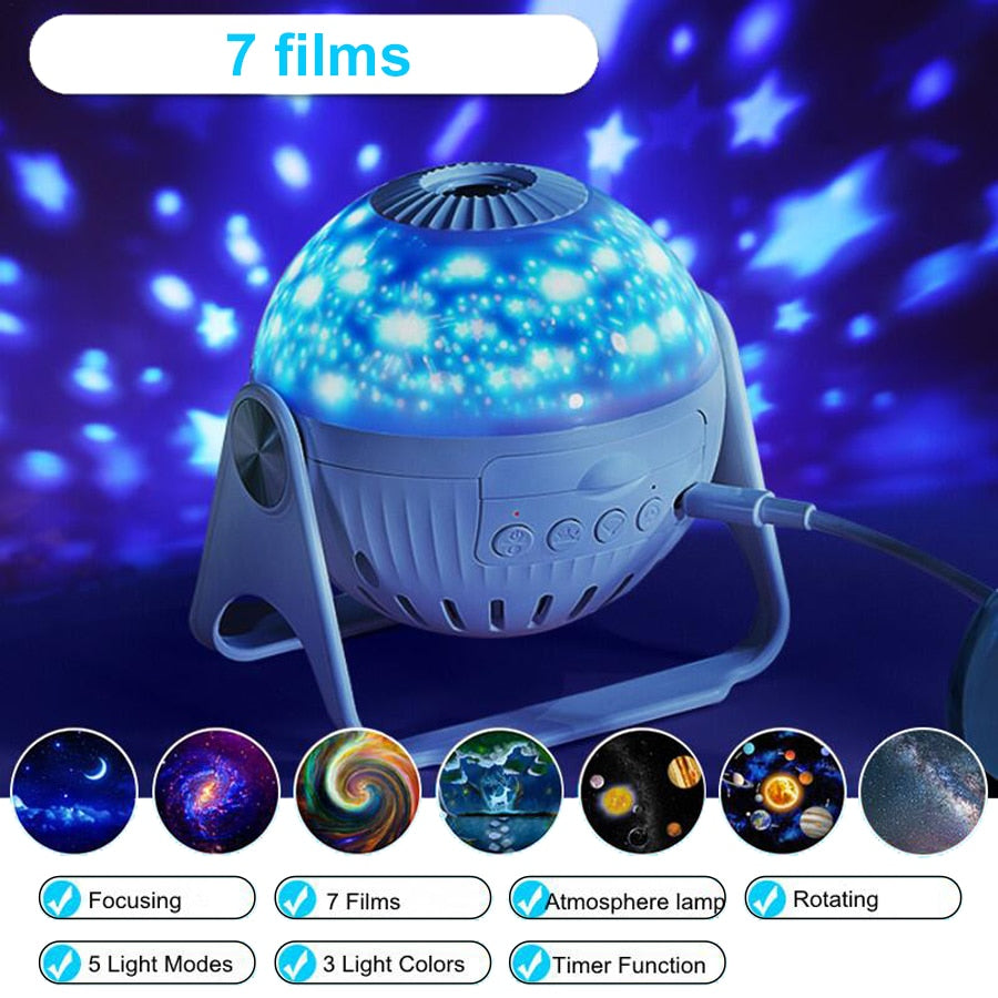 Galaxy Night Lamp - LumaGlow Dream Lighting