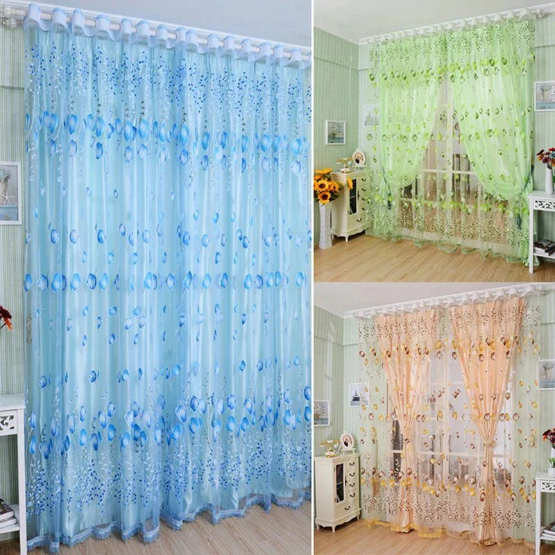 Tulle Curtains - LuxeSoft Comfort for Bedroom Elegance