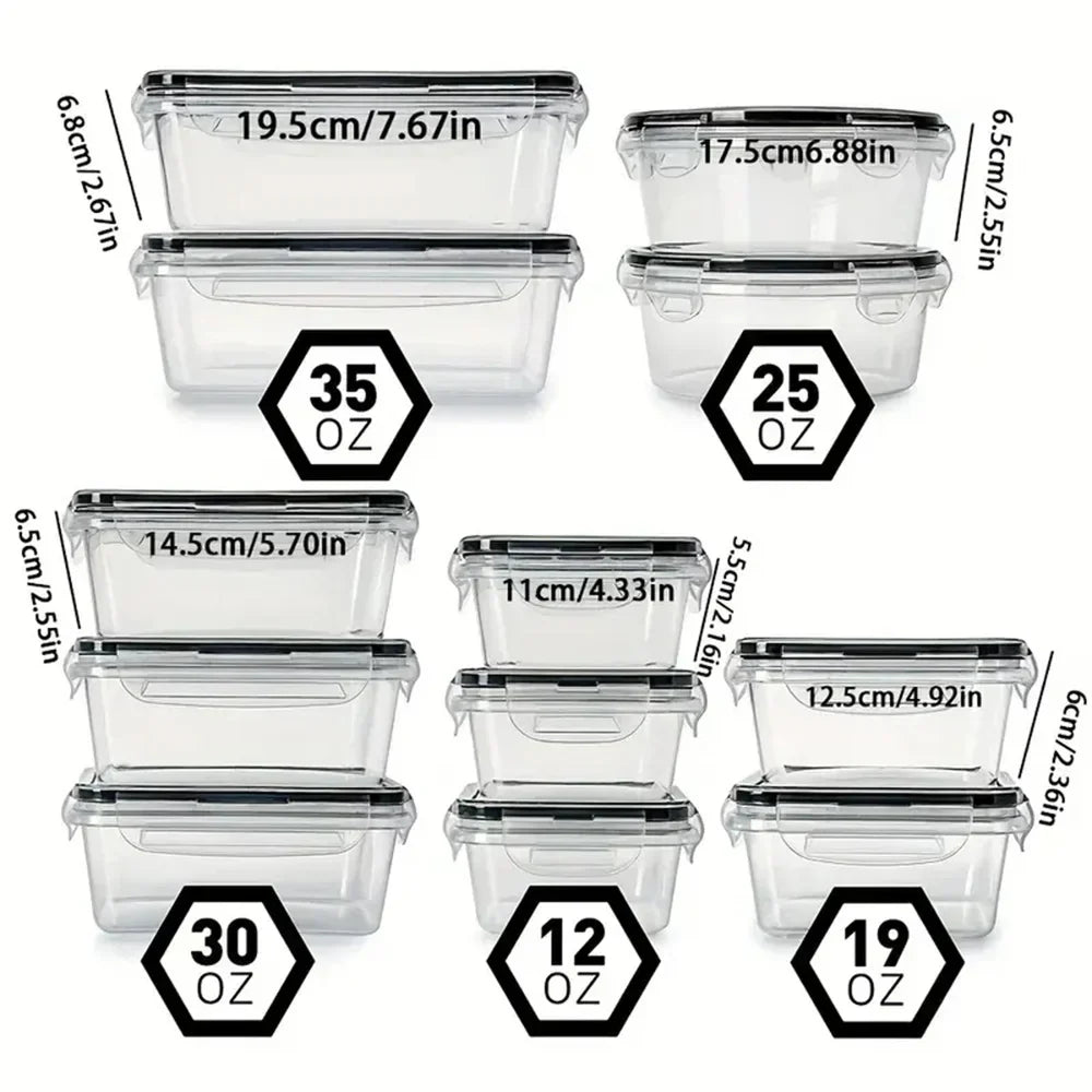 Airtight Food Storage Container Set - FreshGuard