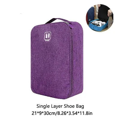 Travel Shoe Organizer Bag - LuxeCarry
