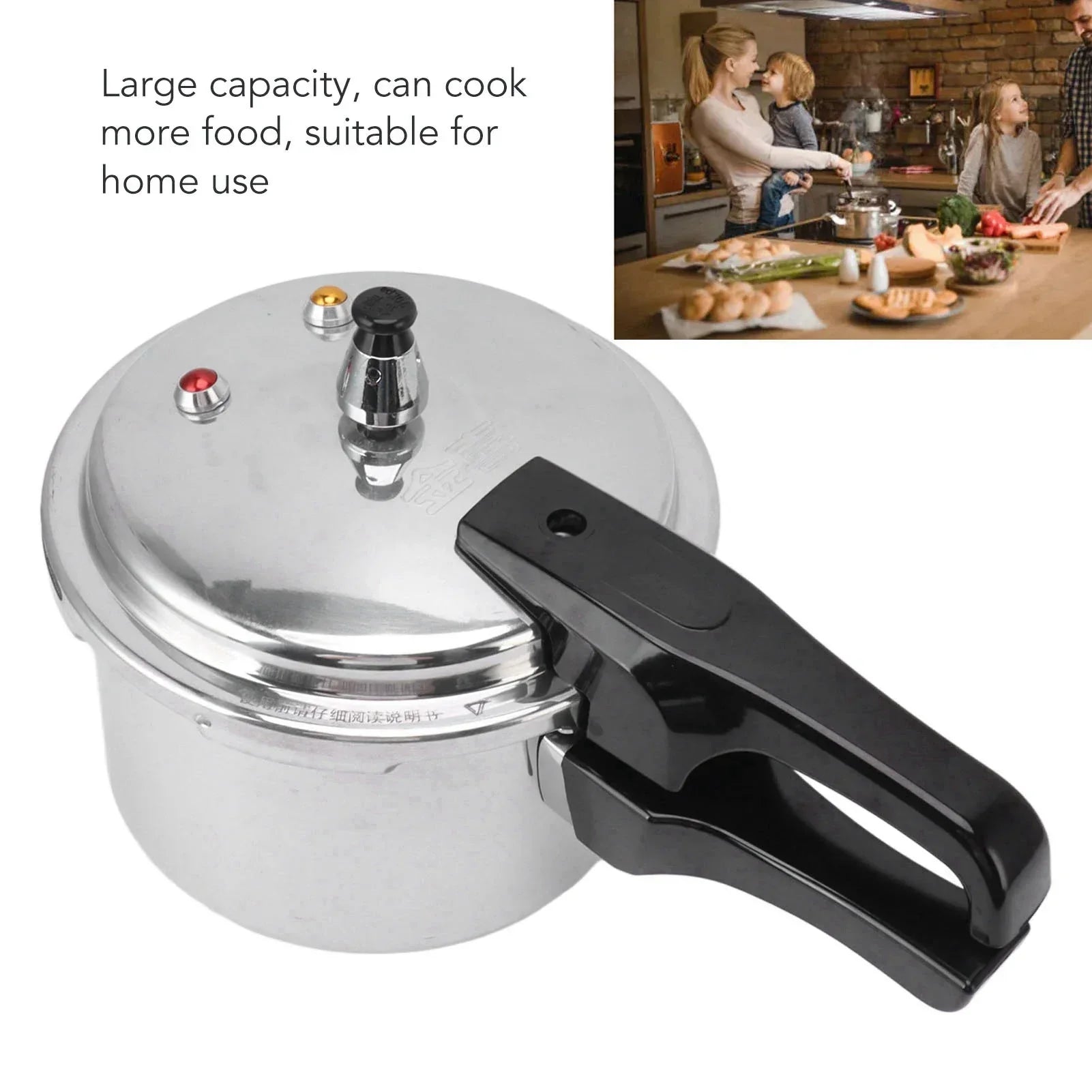 Aluminum Alloy Pressure Cooker - ChefMaster Pro