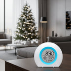 SleepyGlow – Children's Alarm Clock with 7-Color Night Light