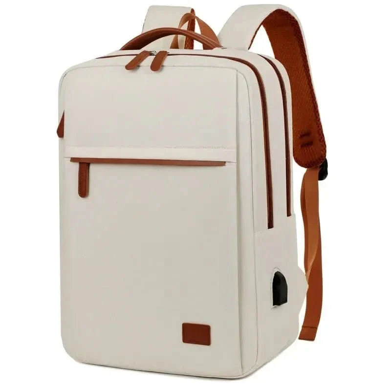 Travel Backpack with USB Port - LuxeVoyage