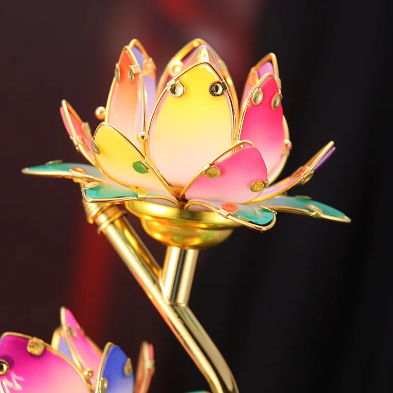Lotus Lamp - Luminara Designs with Adjustable Brightness