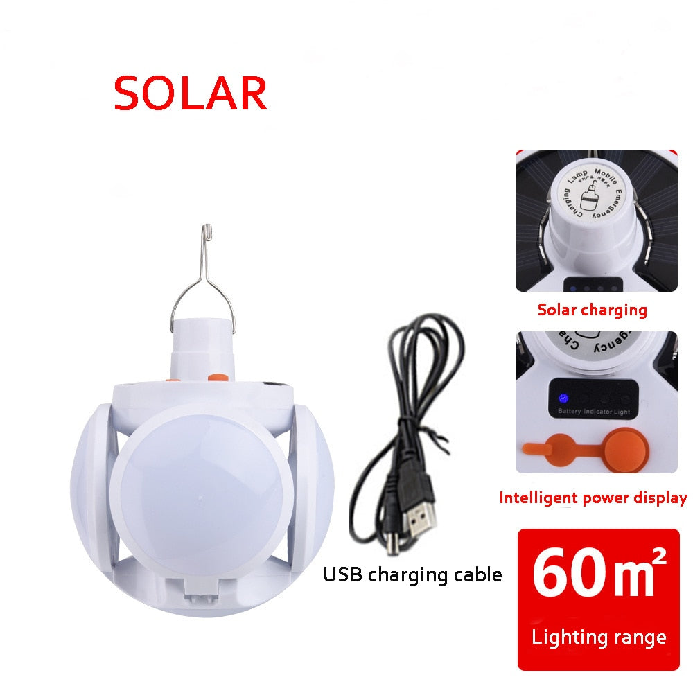 Folding Solar Light - LuminaTech