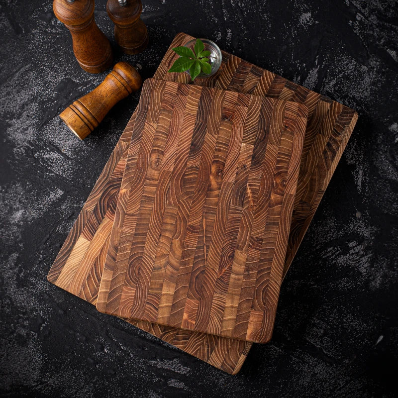 Premium Teak Wood Cutting Board - ArtisanCrafted