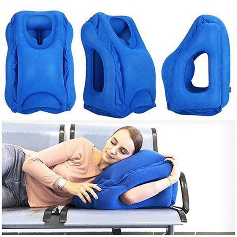 Air Cushion Travel Pillow - CloudRest Essentials