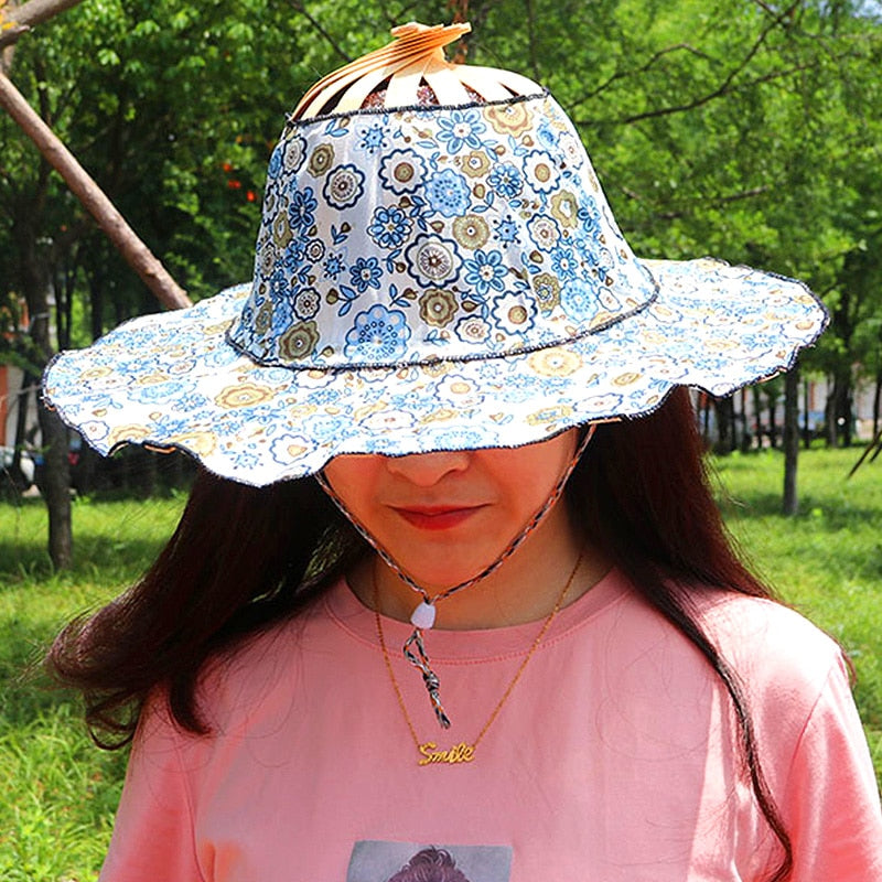 Bamboo Folding Hat - EcoChic Essentials
