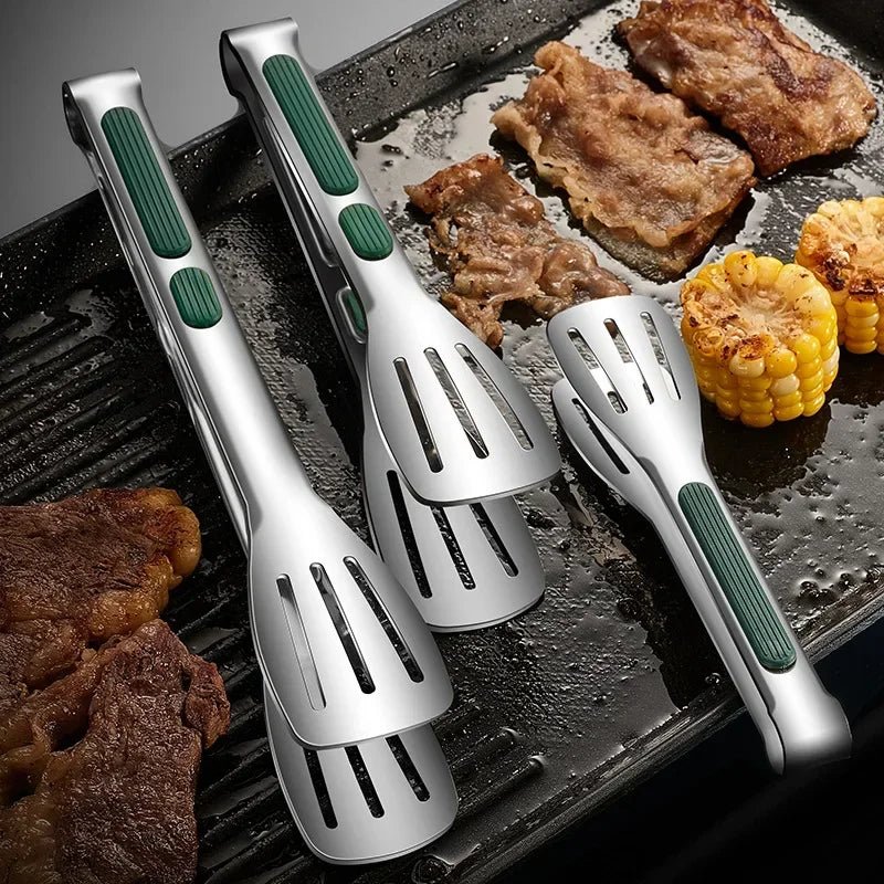 Grill Tongs - FireCraft Stainless Steel BBQ Utensils