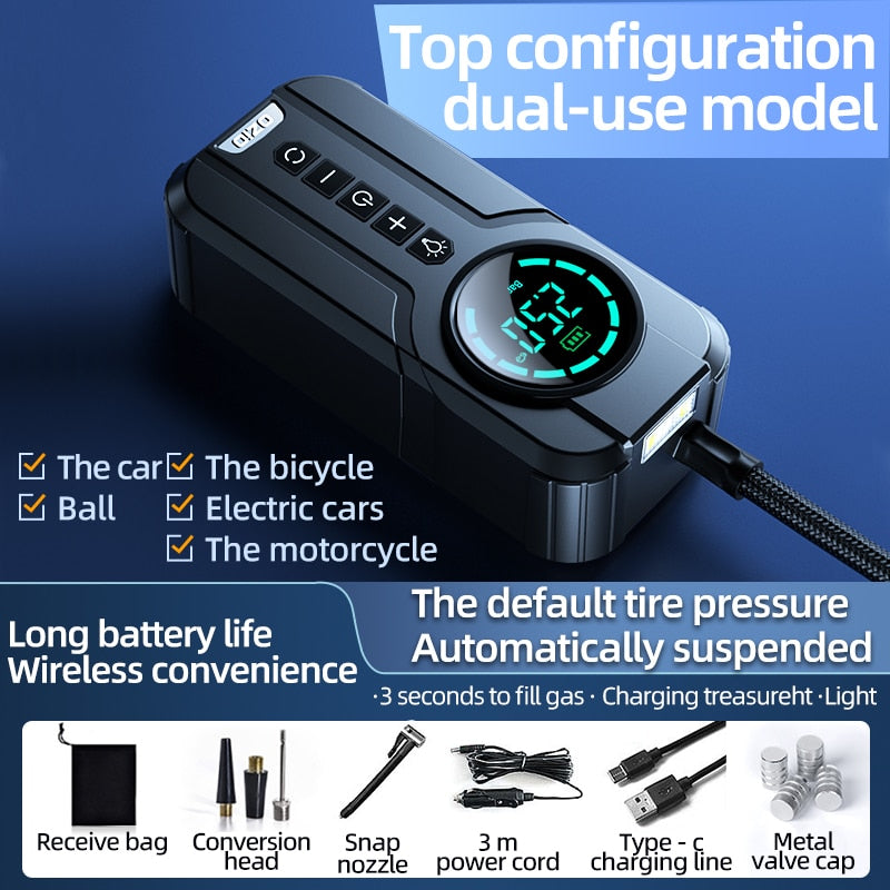 Smart Tire Inflator - AutoPulse Pro