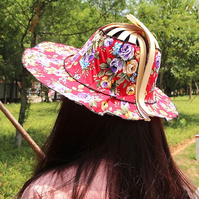 Bamboo Folding Hat - EcoChic Essentials