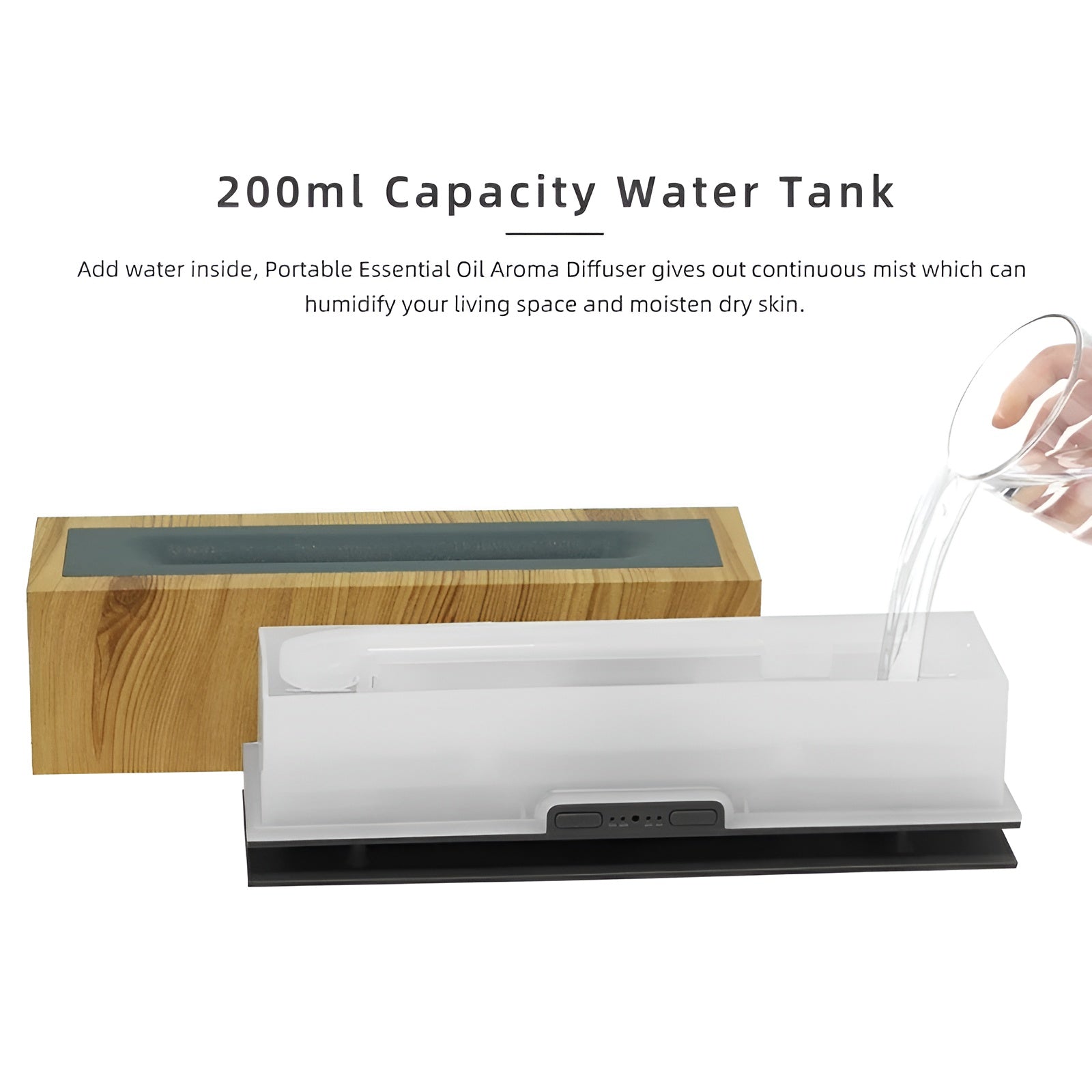 Aroma Humidifier with LED Light - PureMist