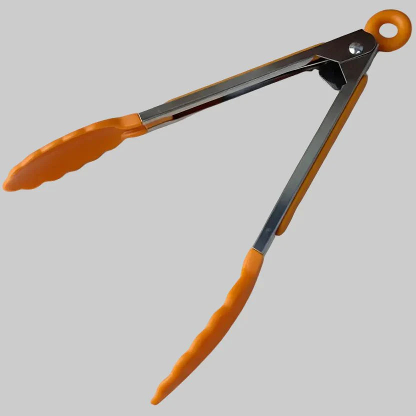 Stainless Steel Serving Tongs - LuxeServe Essentials