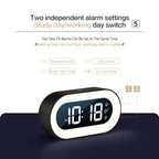 Smart Digital Alarm Clock with Night Light - Luminara
