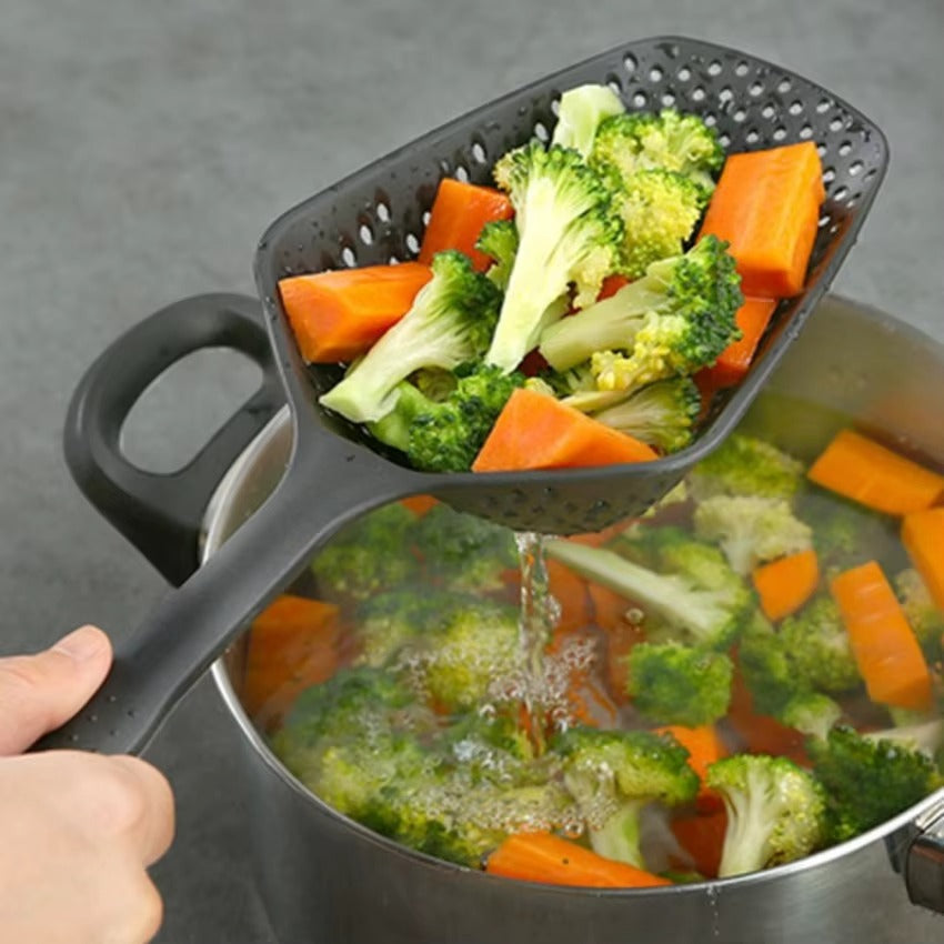Drain & Serve Kitchen Spoon - PureServe