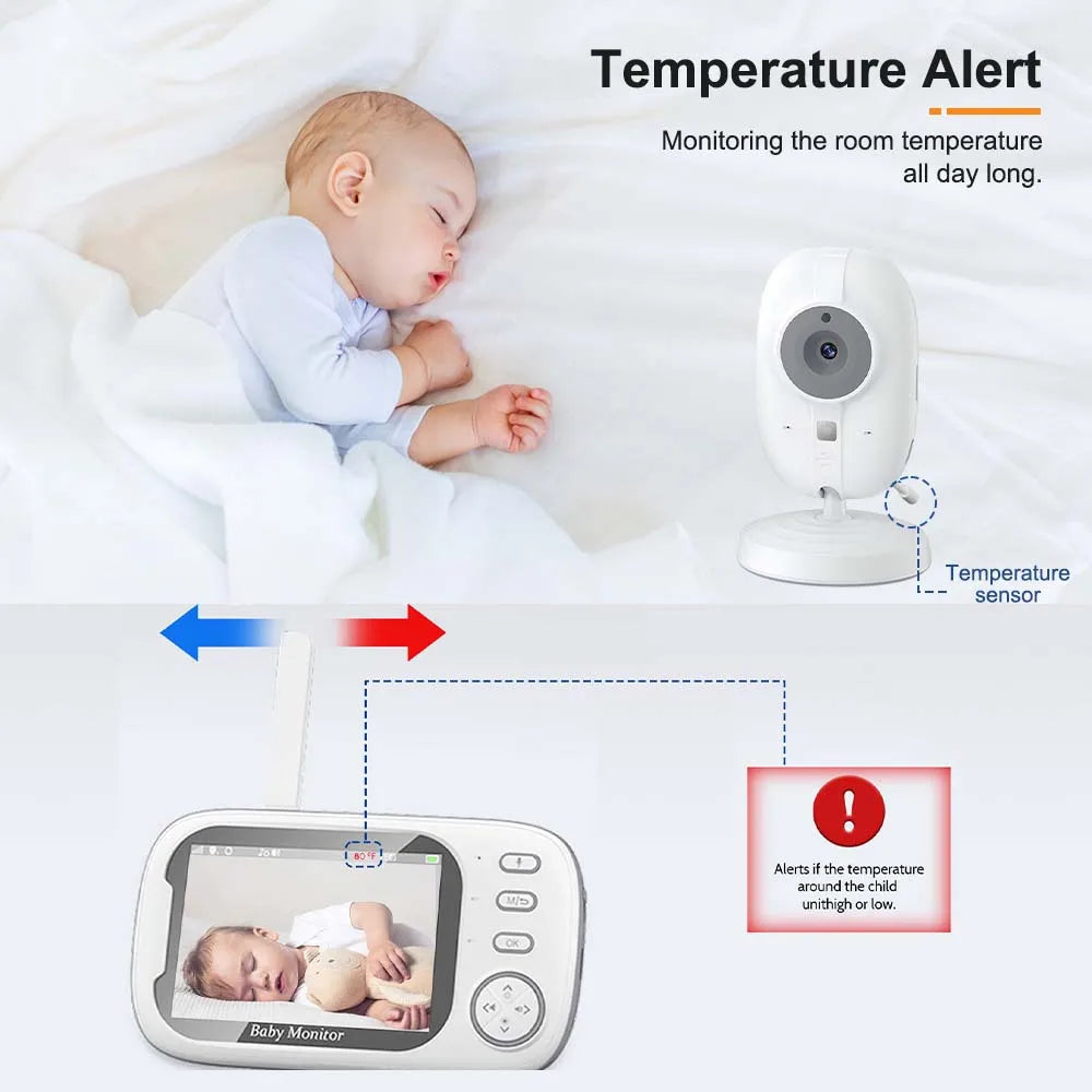 Video Baby Monitor with Night Vision - LumaNest