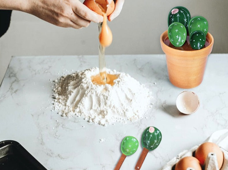 Cactus Spoon Measuring Set - Pristine Kitchenware