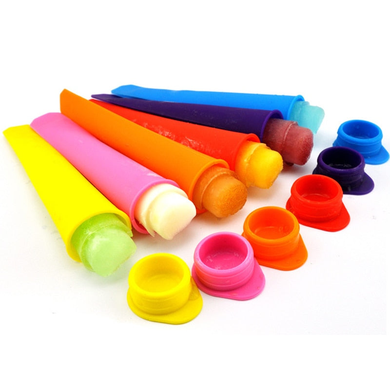 Popsicle Maker Set - ChillCraft 5-Piece Silicone Molds
