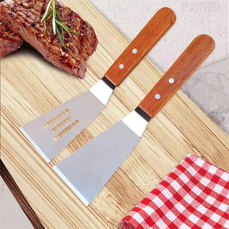 Stainless Steel Grill Spatula - GrillMaster Pro