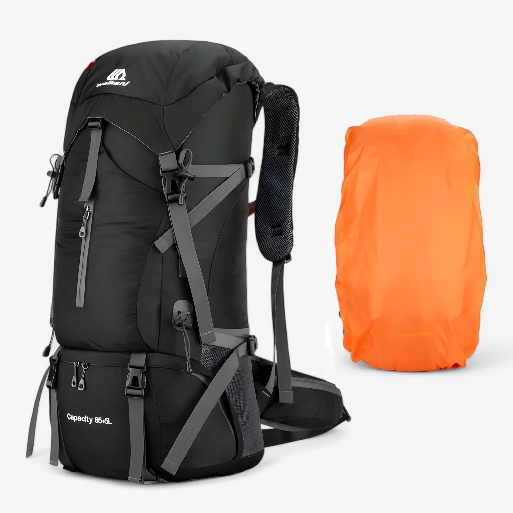 70L Hiking Backpack - SummitGear, Water-Resistant Design