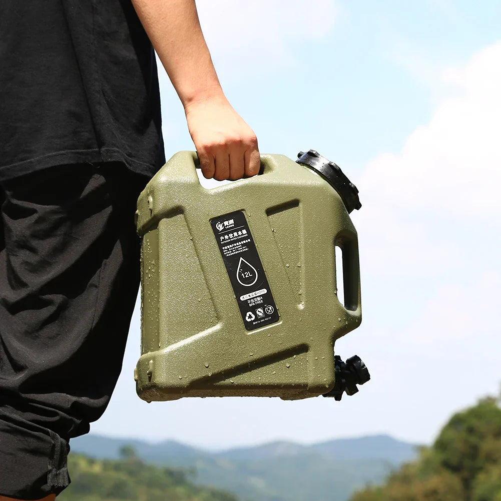 Water Storage Container - AquaFlow 12L Portable Solution