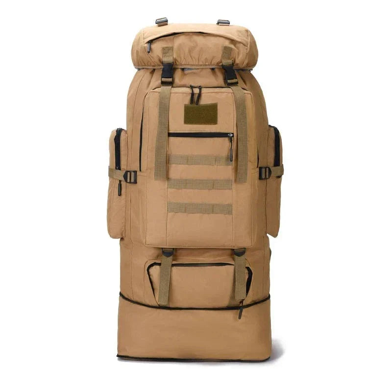 AdventurePro Large Waterproof Hiking Backpack - 80L Capacity