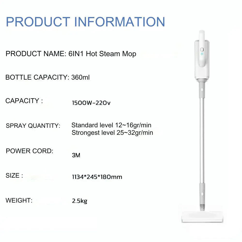 Steam Cleaner 370ml - PureSteam Pro