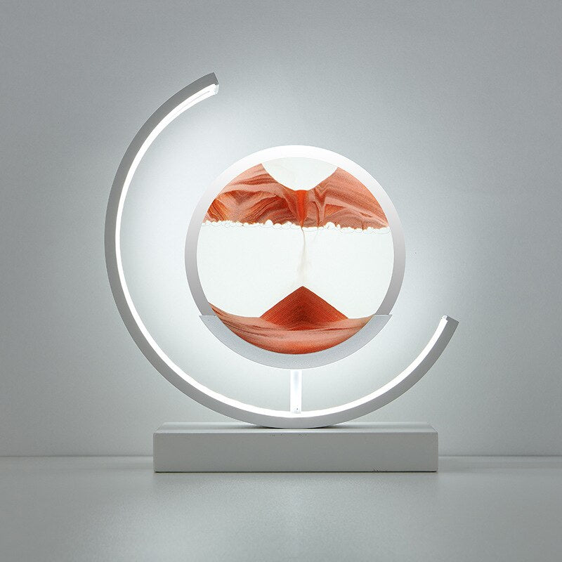 3D Sand Bowl Table Lamp - Luminara Luxe
