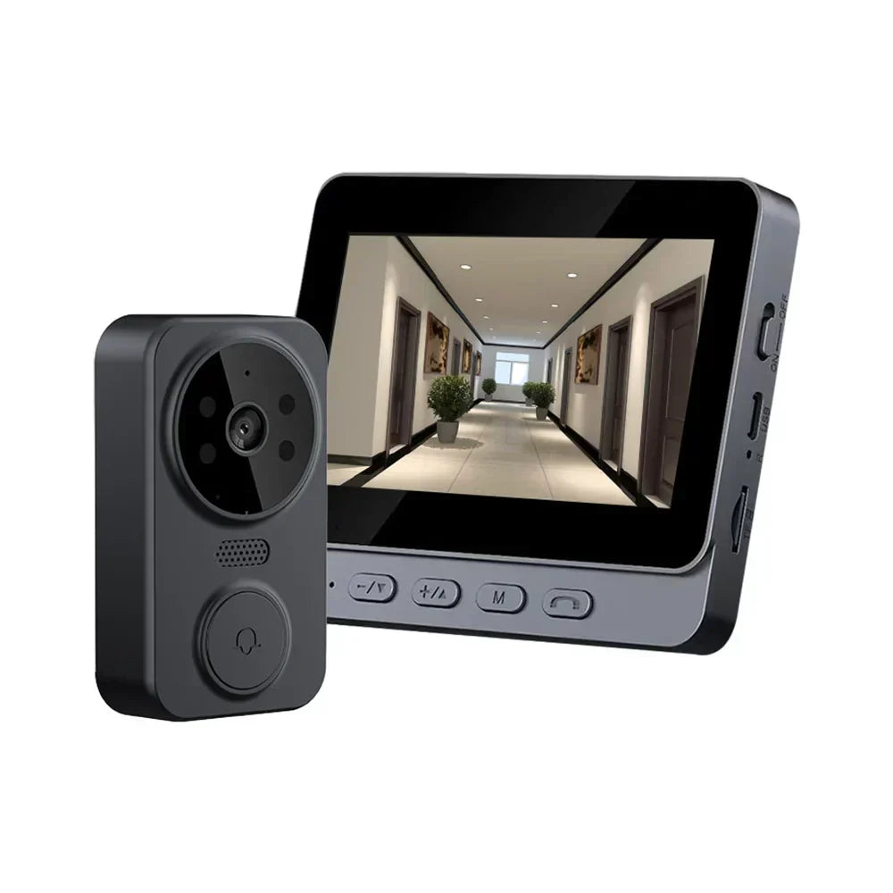 Wireless Video Doorbell with Night Vision - SecureView