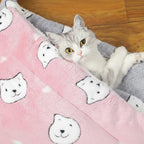 Cozy Flannel Sleeping Mat for Dogs & Cats - PetNest