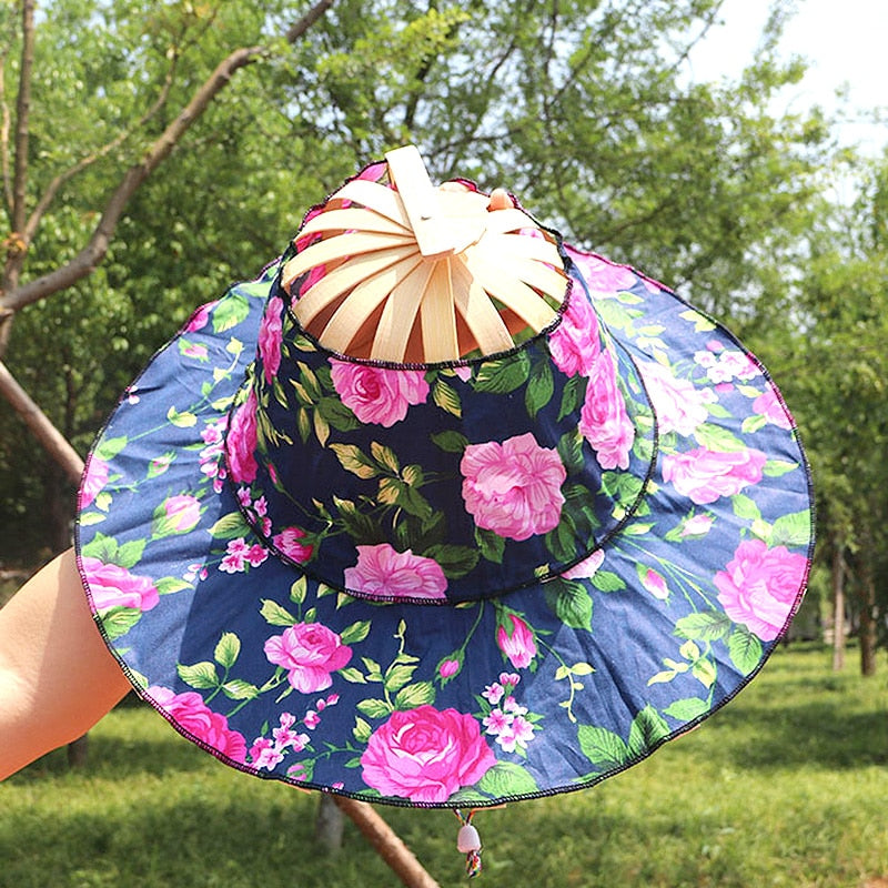 Bamboo Folding Hat - EcoChic Essentials